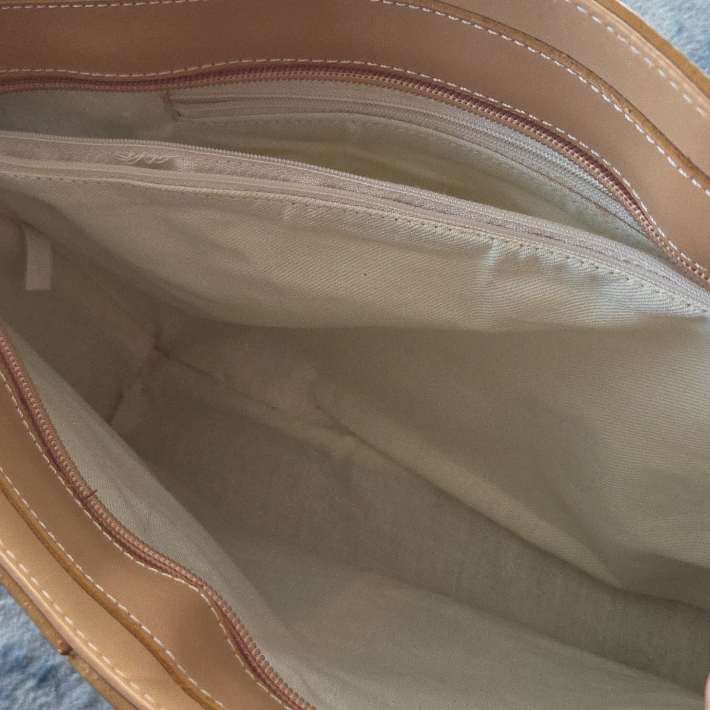 Tod's Black and Tan Leather Lady Di Vintage Tote - Picture 7 of 14